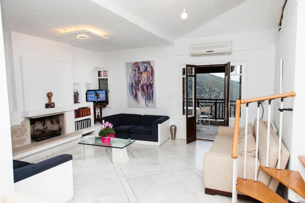 Apollon Stone Villa In Delphi With Breathtaking Views Exterior foto